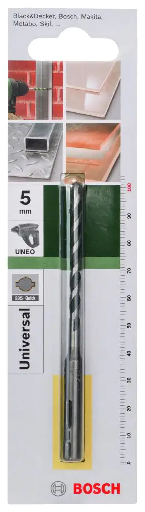 Bosch Mehrzweckbohrer Ø 5 mm, 100 mm, SDS Quick