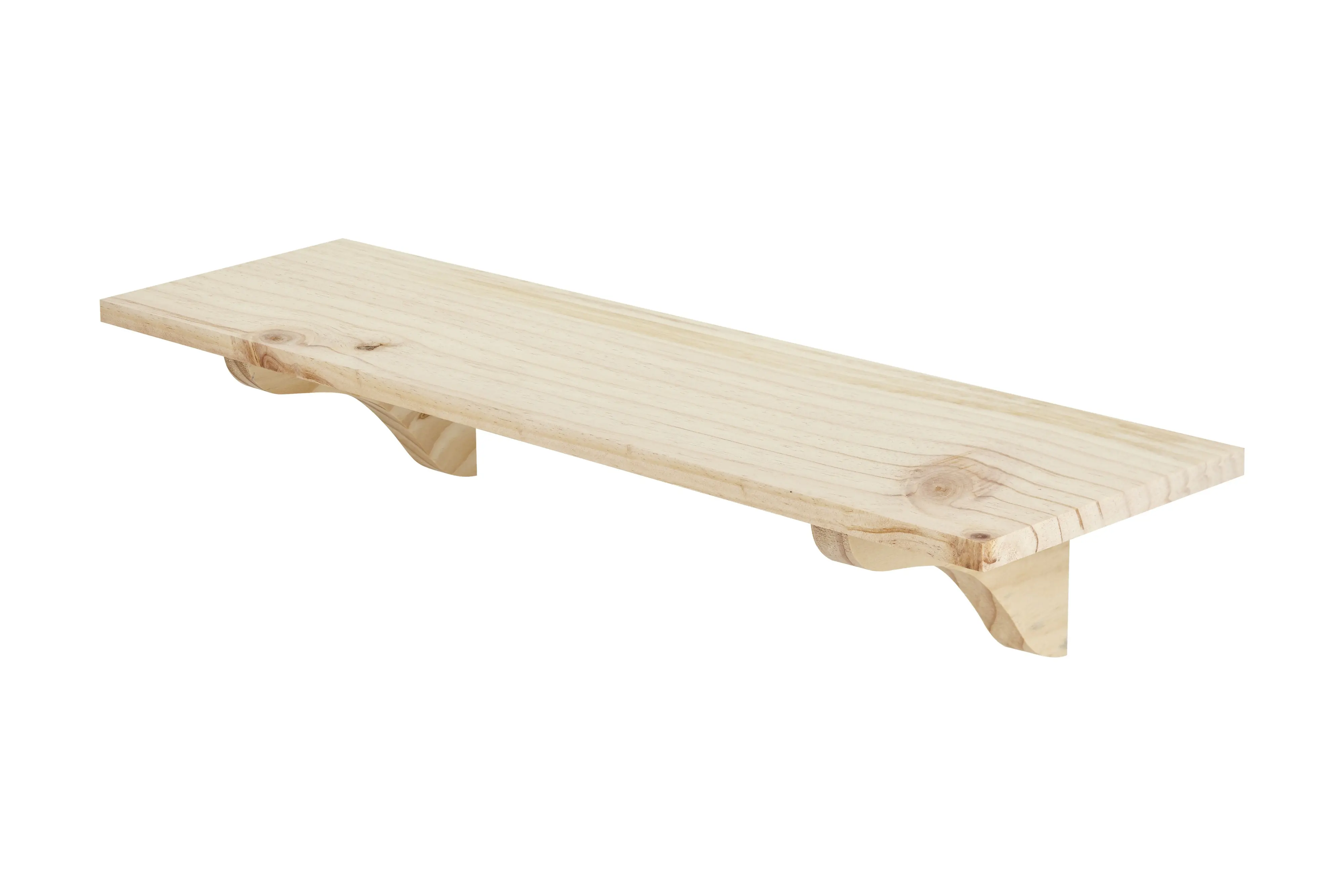 Dolle Regalboden-Set Pur 60 x 18 cm, 16 mm, leimholz