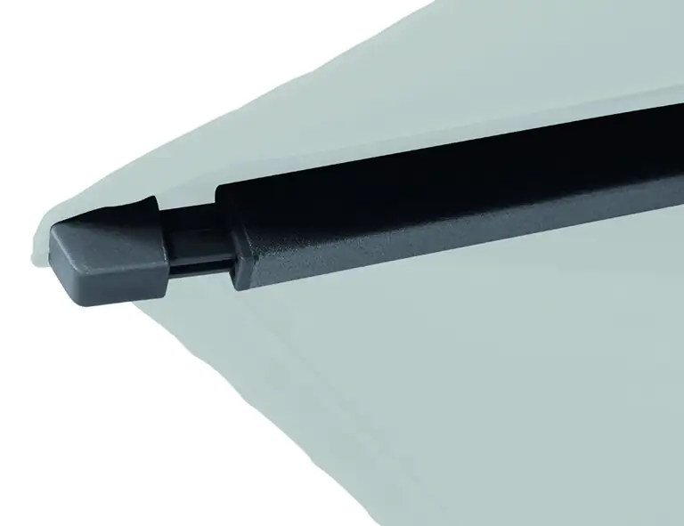 Siena Garden Mittelstockschirm Avio grau Ø 300 cm