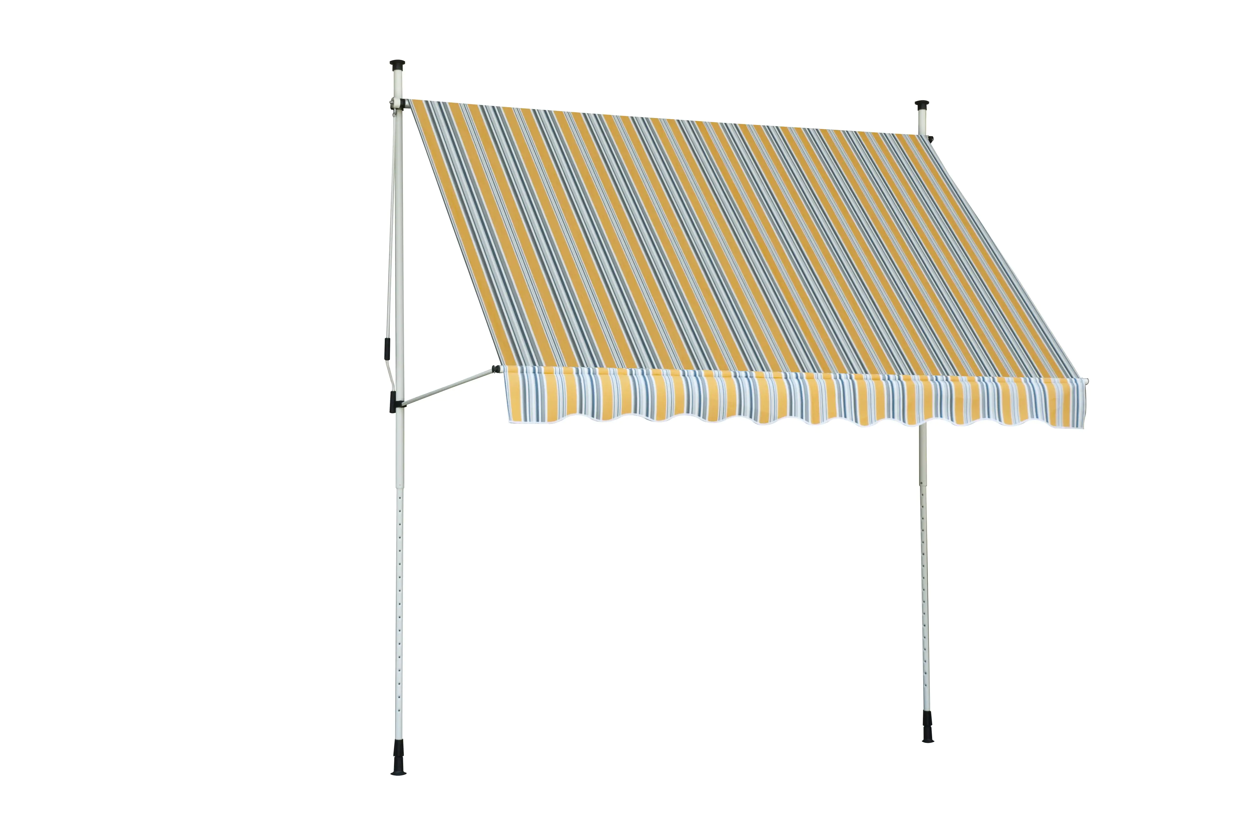 TrendLine Balkon-Markise 3 x 1,3 m gelb-weiß gestreift