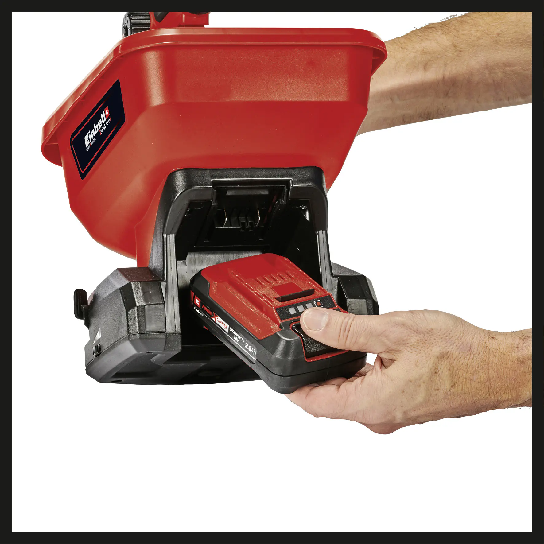 Einhell Akku Universal Streuer GE-US 18 Li-Solo 3,3 L Füllmenge