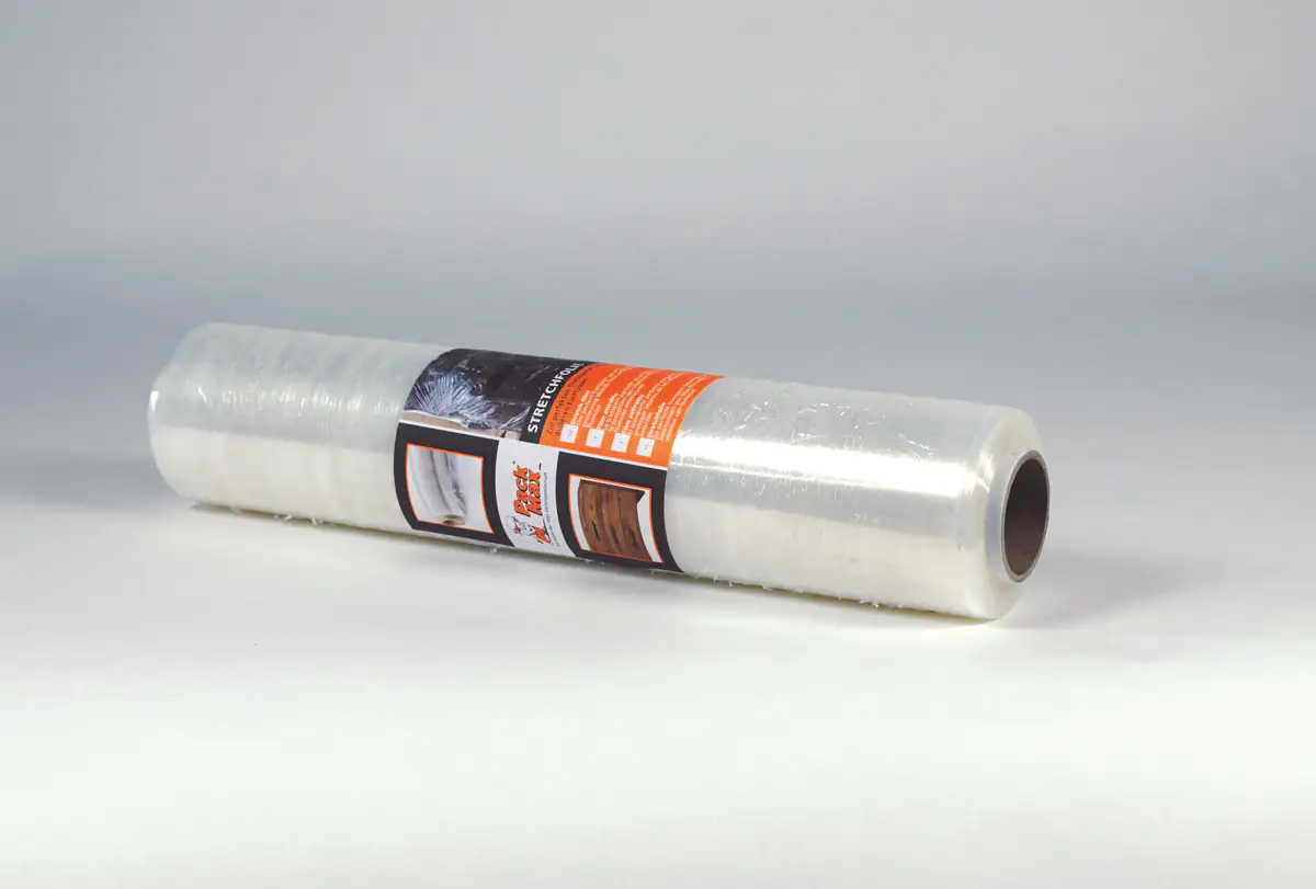 Stretchfolie auf Rolle 45 cm x 300 m, transparent