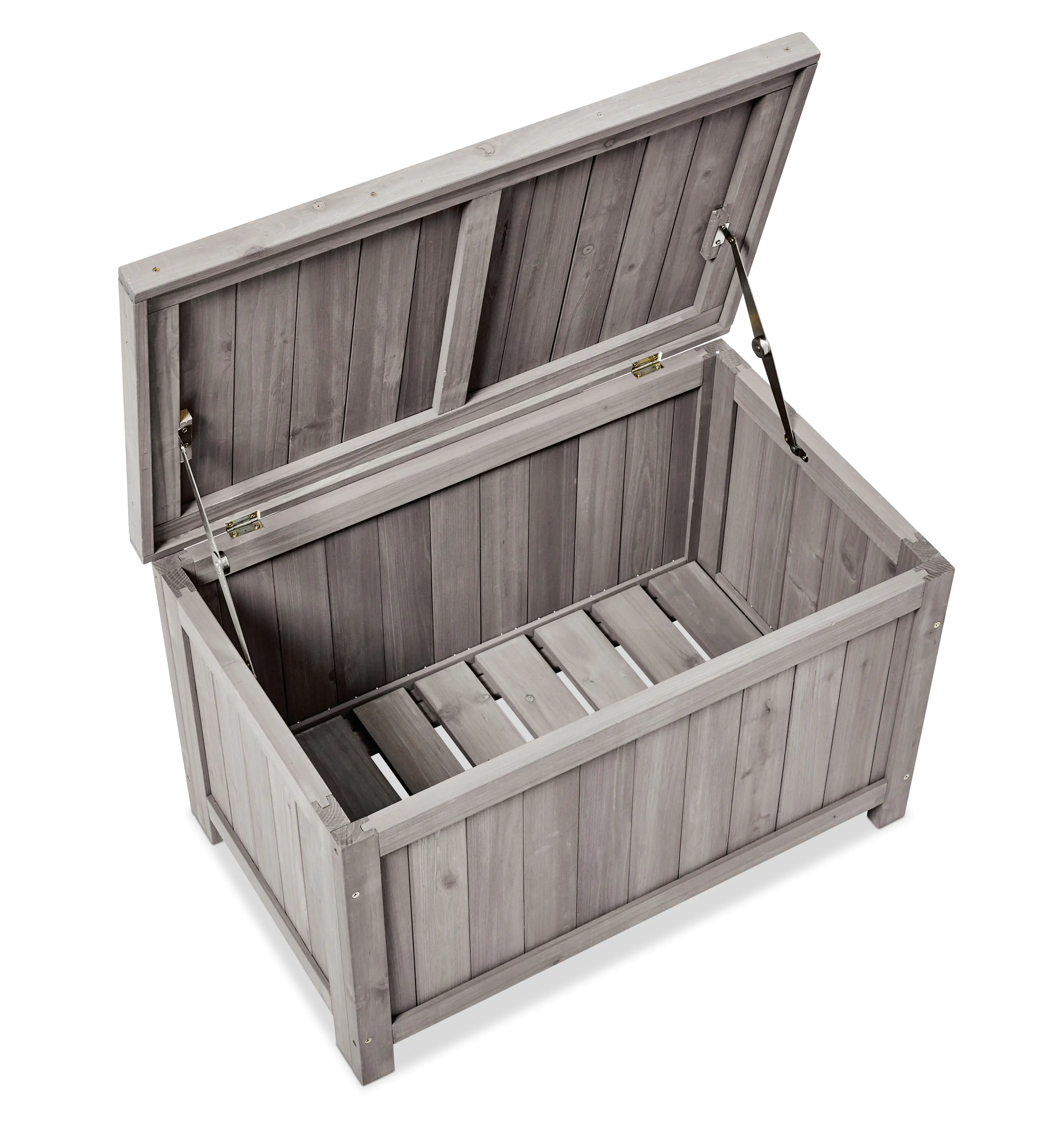 Butenkist Gartenbox Henriette Holz mit Klappdeckel 75 x 45 x 45 cm