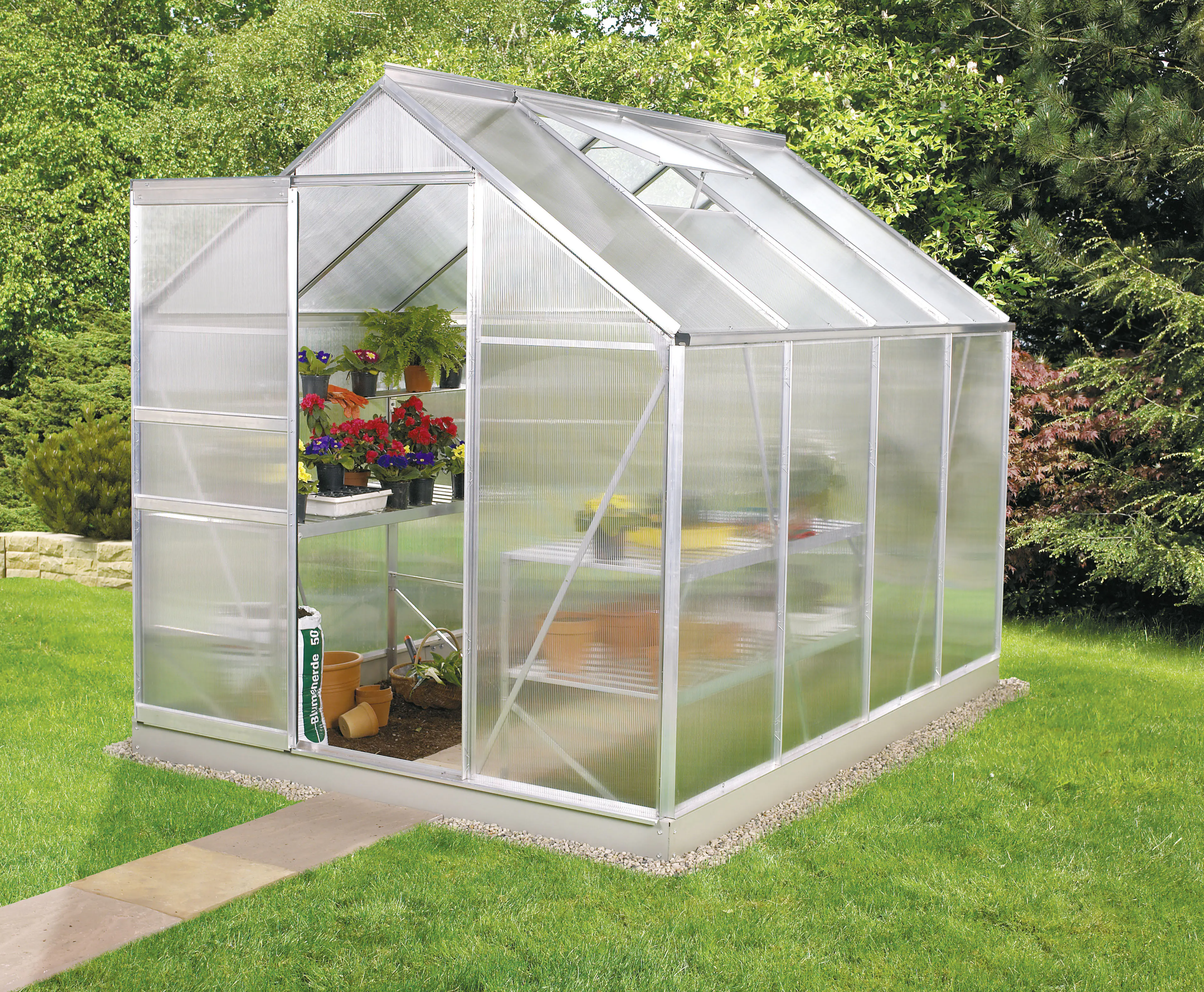 Vitavia Gewächshaus Venus 5000 192 x 254 cm 4 mm HPK