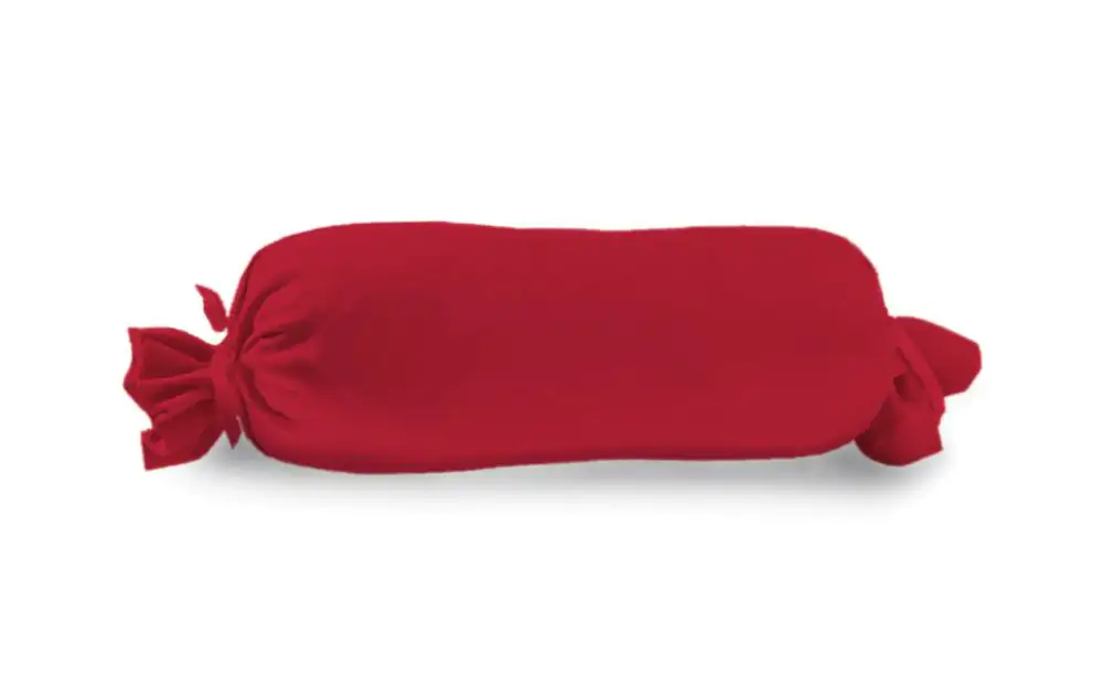 Vario Kissenbezug Jersey für Nackenrolle, rot, 15 x 40 cm