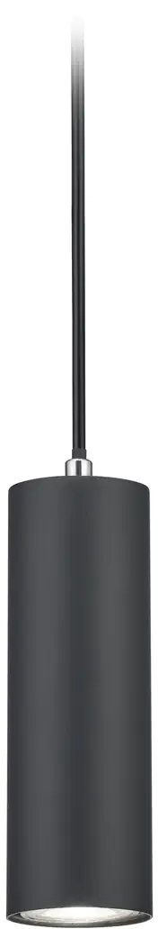 Trio Leuchten Pendelleuchte Marley DUOline GU10, schwarz matt