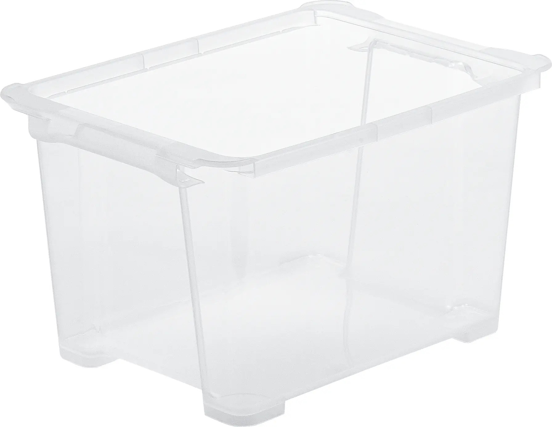 Rotho Aufbewahrungsbox Evo Easy 38,7 x 27,9 cm 15 L transparent