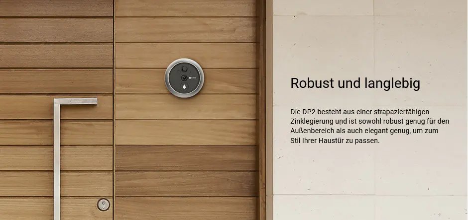 Ezviz Video-Türsprechanlage DP2 kabellos
