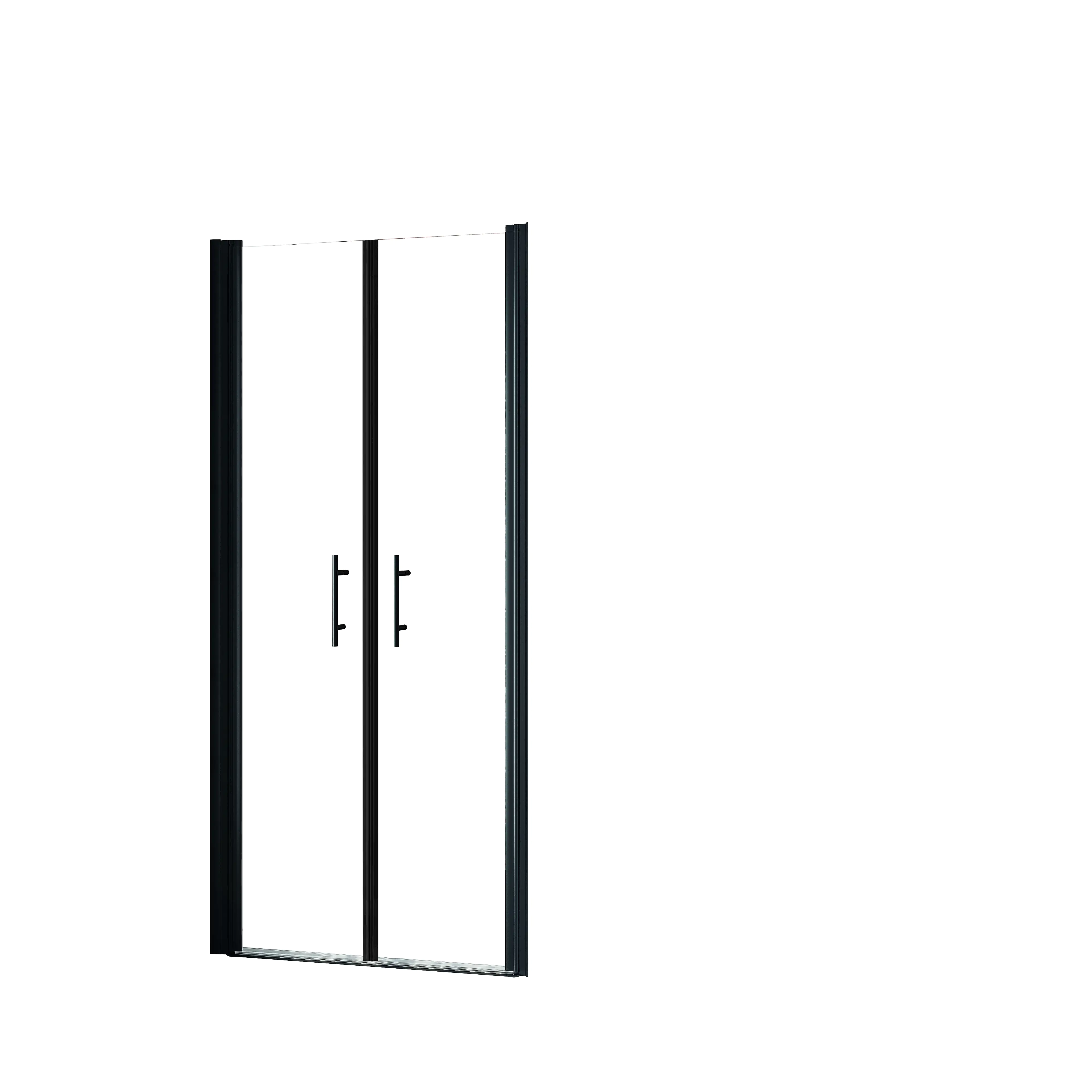 Schulte Pendeltür in Nische Alexa Style 2.0 80 x 192 cm mattschwarz