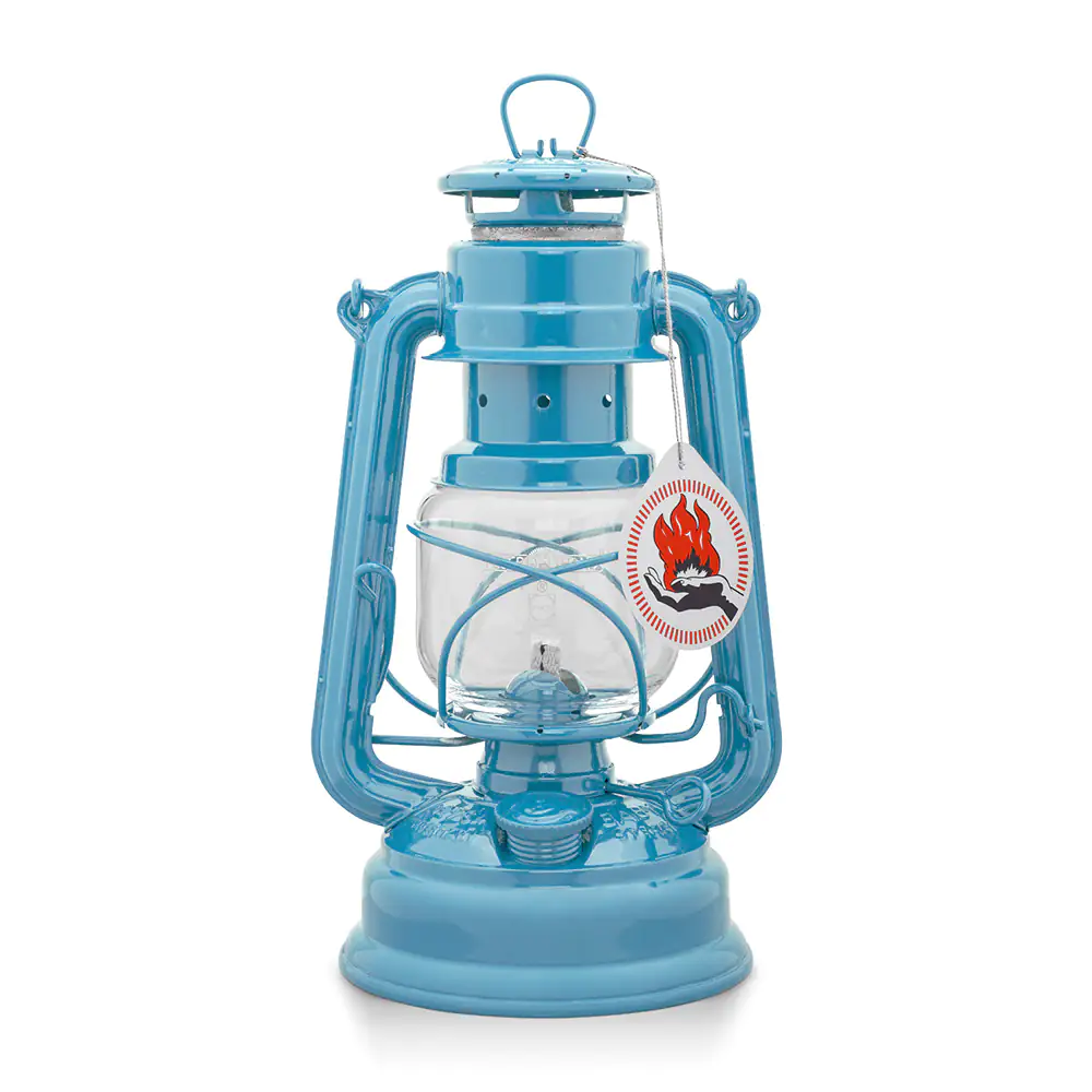 Feuerhand Sturmlaterne 276 Pastellblau