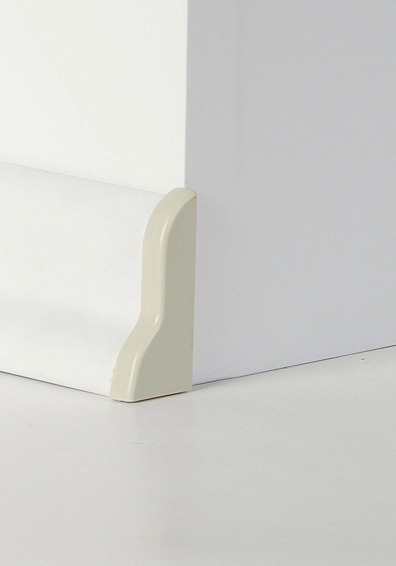 Classen Endkappen für FUXX-Laminatleiste foliert 20 x 40 mm buche weiß