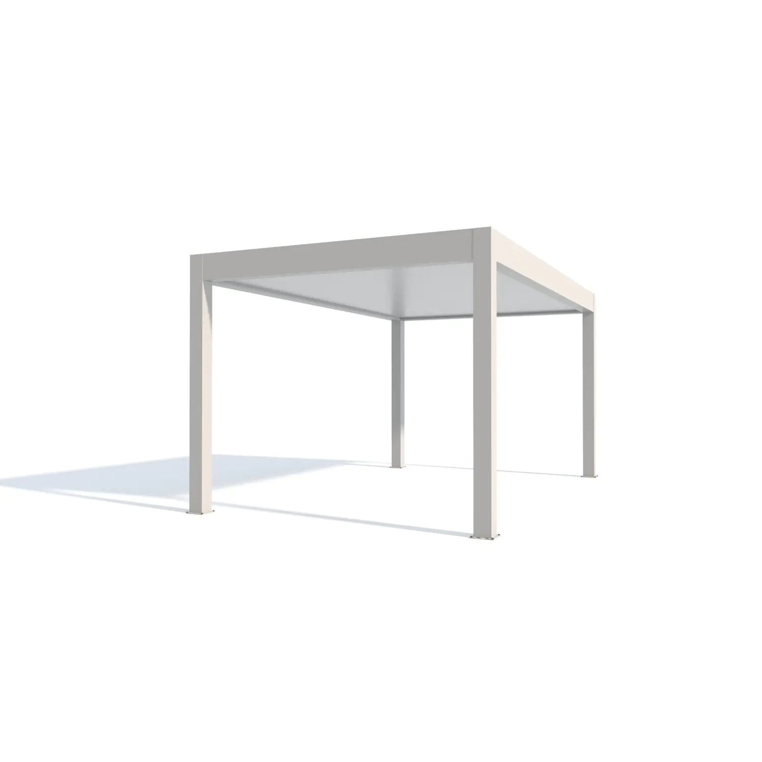 Carport Grandlux 400 x 600 cm weiß