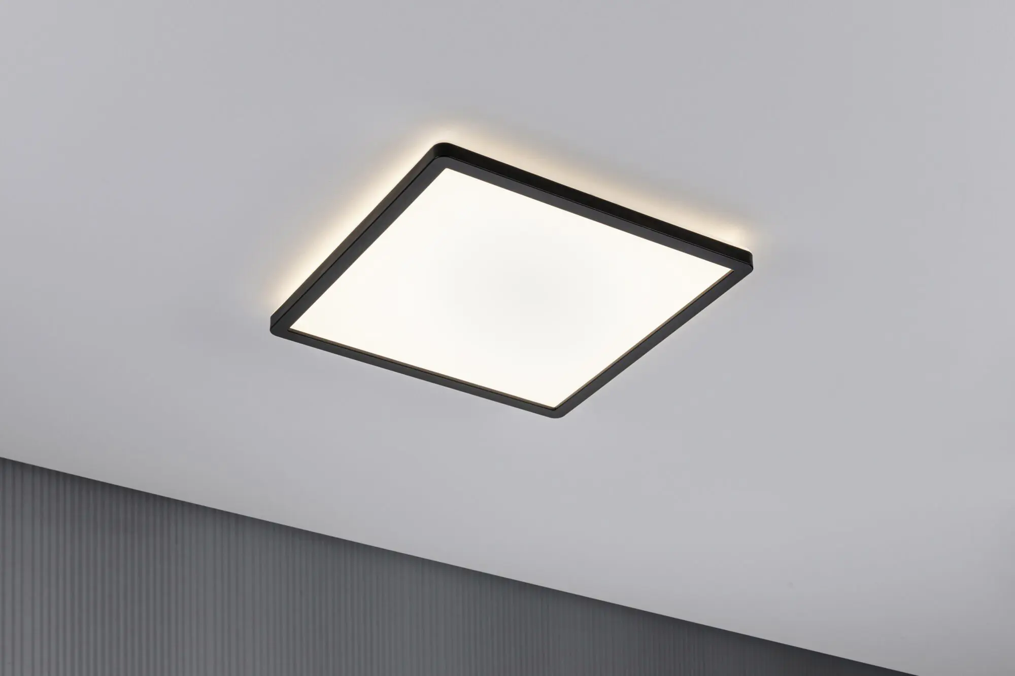 Paulmann LED Panel Atria Shine schwarz 29,3 x 29,3 cm warmweiß