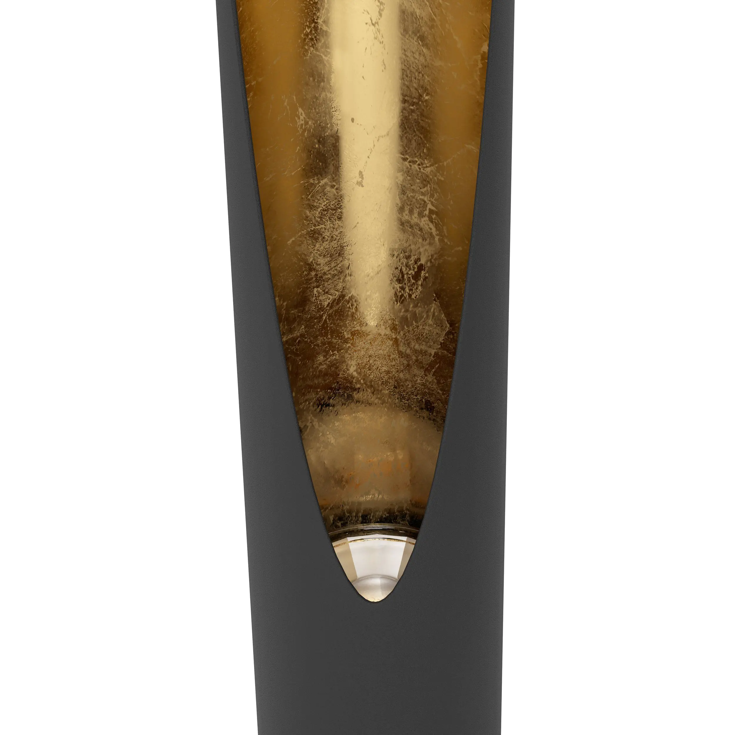 Eglo Tischleuchte Barbotto 39,5 x 6 cm GU10, schwarz-gold