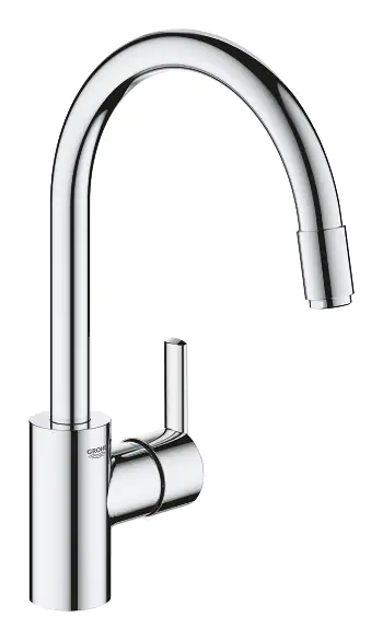 Grohe Spültischarmatur Feel verchromt, mit Handbrause