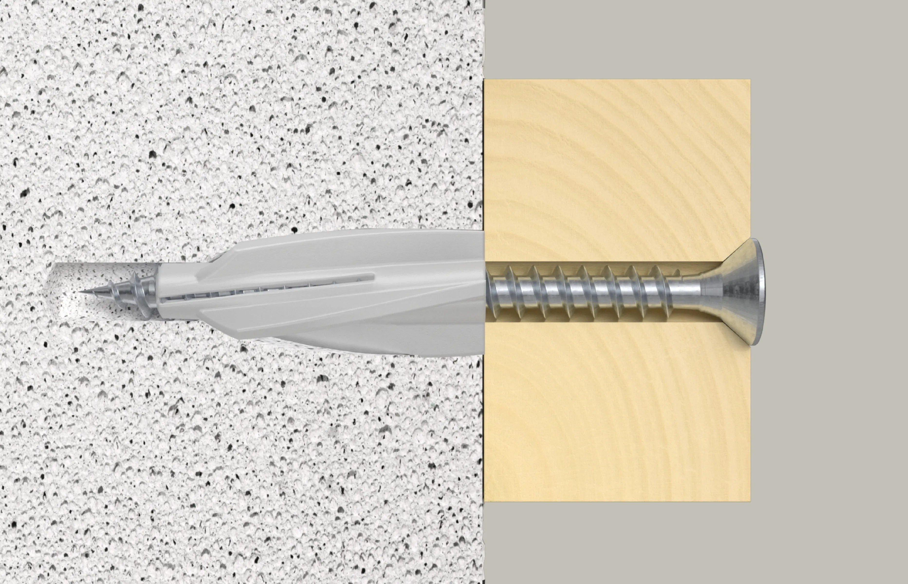 Fischer Gasbetondübel GB 8 x 50 mm - 4 Stück