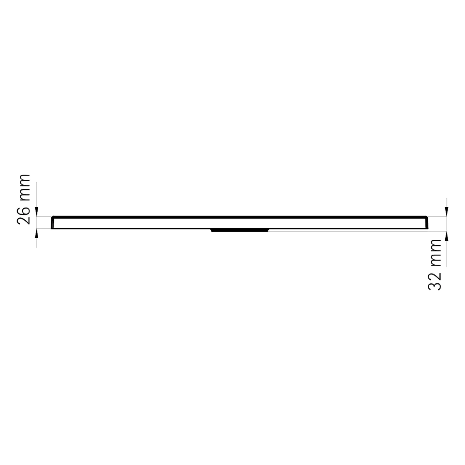 Schulte Duschwanne DWM-Tec 80 x 80 cm mattweiß