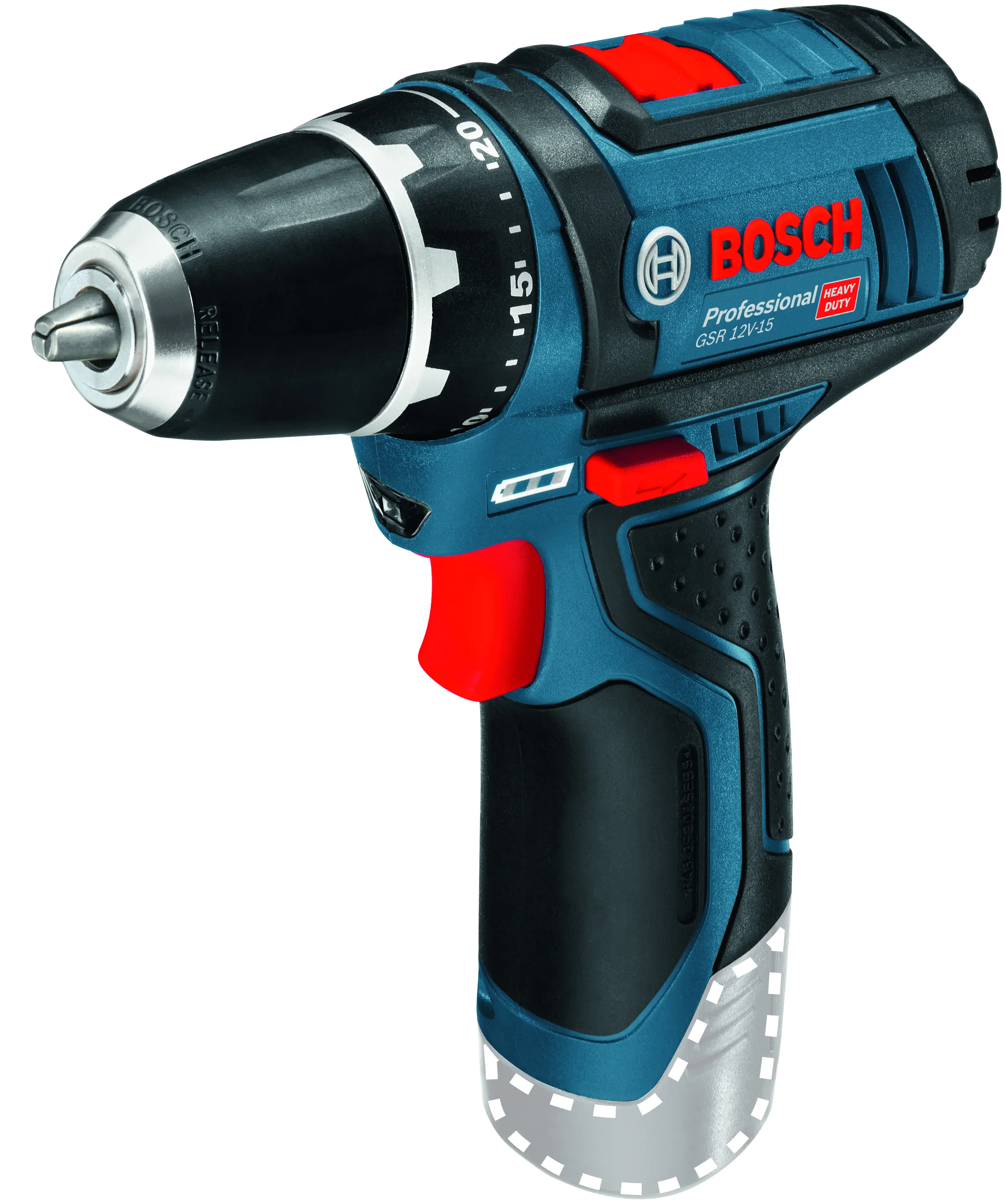 Bosch Professional Akku-Drehschlagschrauber GDS 18V-450 HC, ohne Akku und Ladegerät