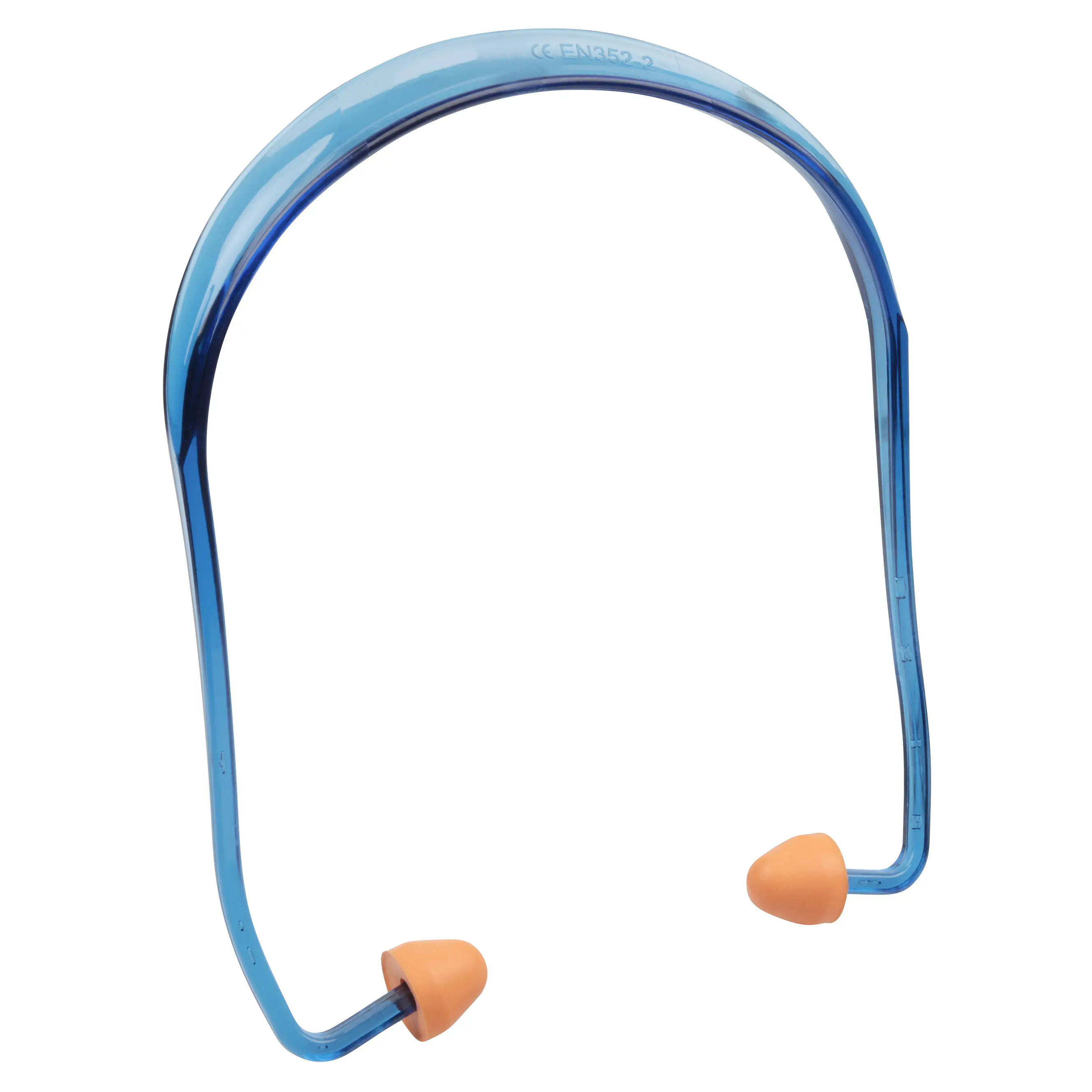 Wolfcraft Gehörschutzstöpsel mit Bügel blau/orange 24 dB 1 Paar