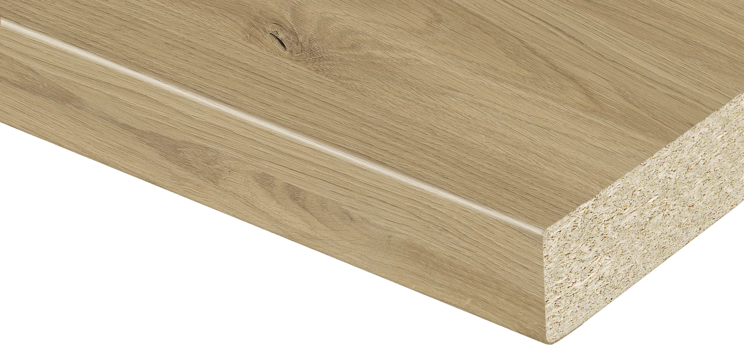 Kaindl Arbeitsplatte 410 x 60 cm 38 mm Eiche Vendela Canoa