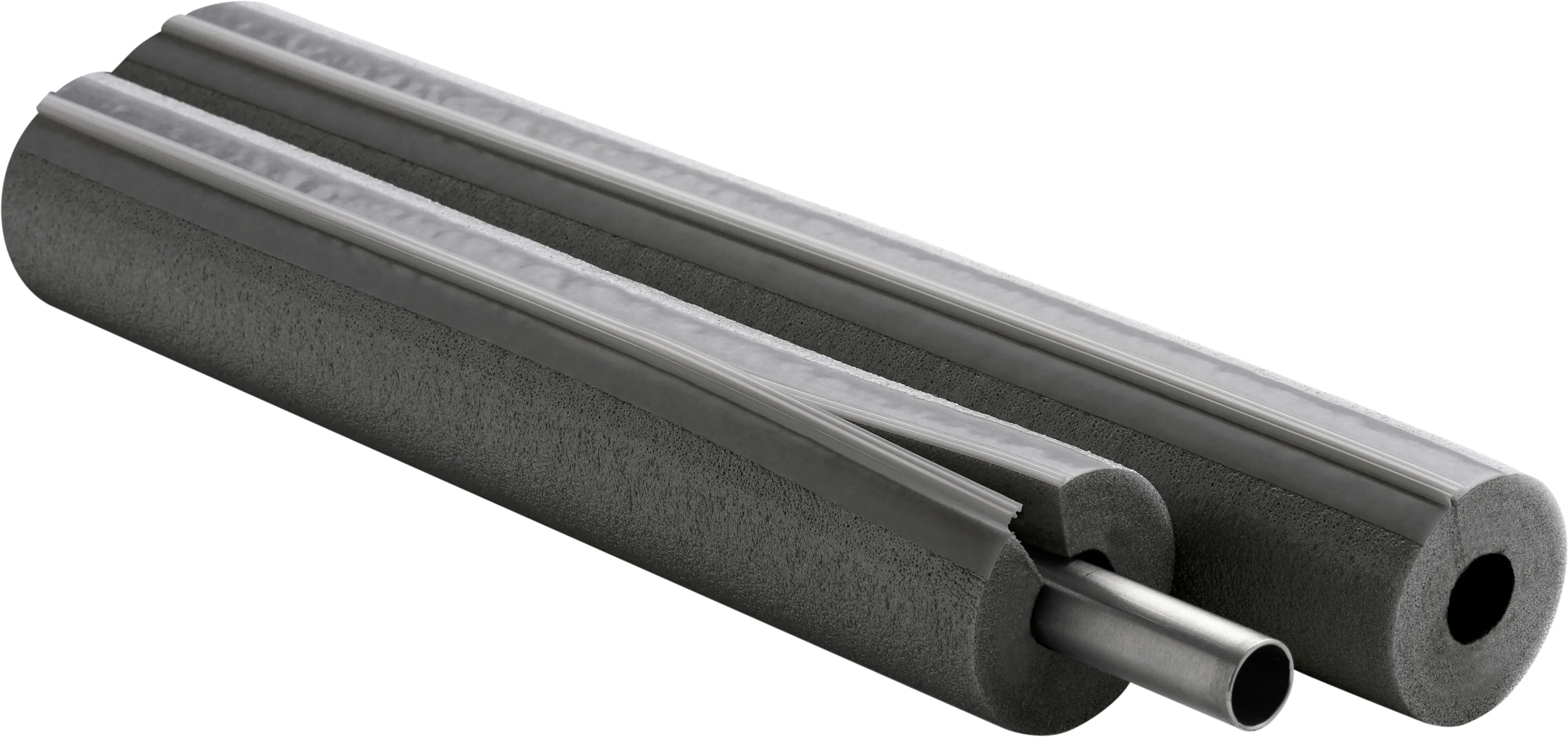 Climatube®Zip PE-Rohrisolierung grau 28-15 1 m