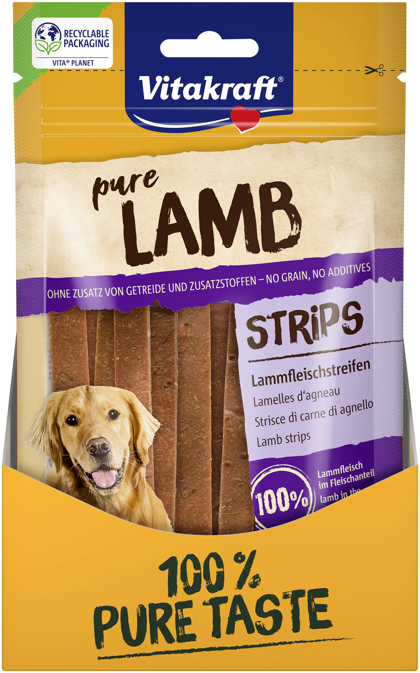 Vitakraft LAMB Lammfleischstreifen 80 g