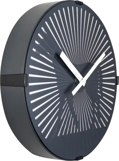 Nextime Wanduhr Walking Horse Ø 30,5 cm