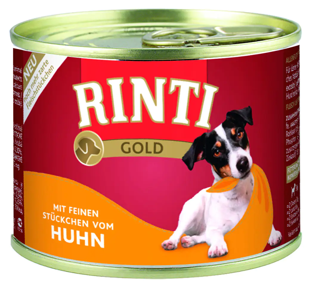 Rinti Gold Hundenassfutter Adult getreidefrei 185 g Huhn
