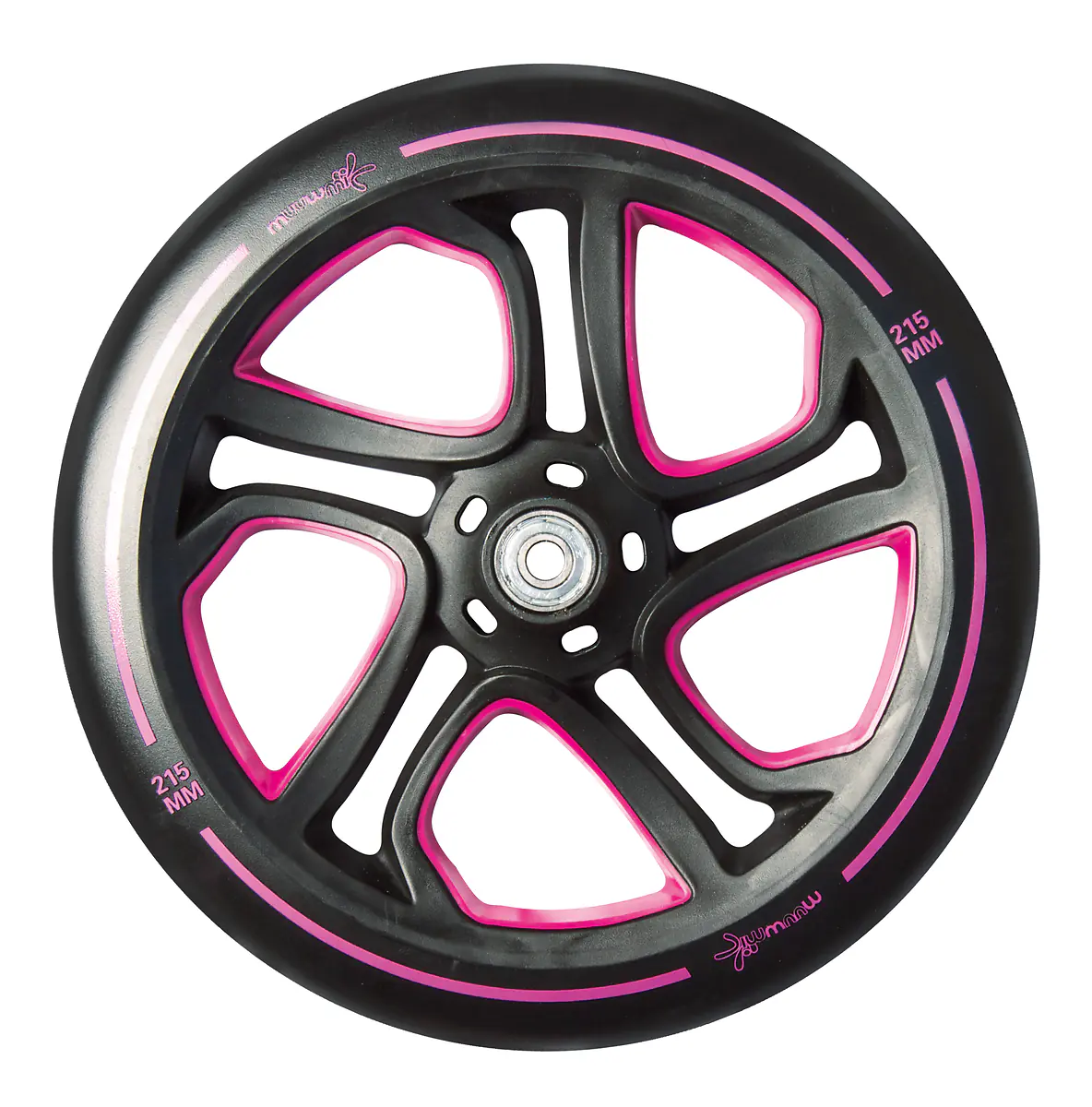 Muuwmi Scooter für Kinder Pro schwarz/pink