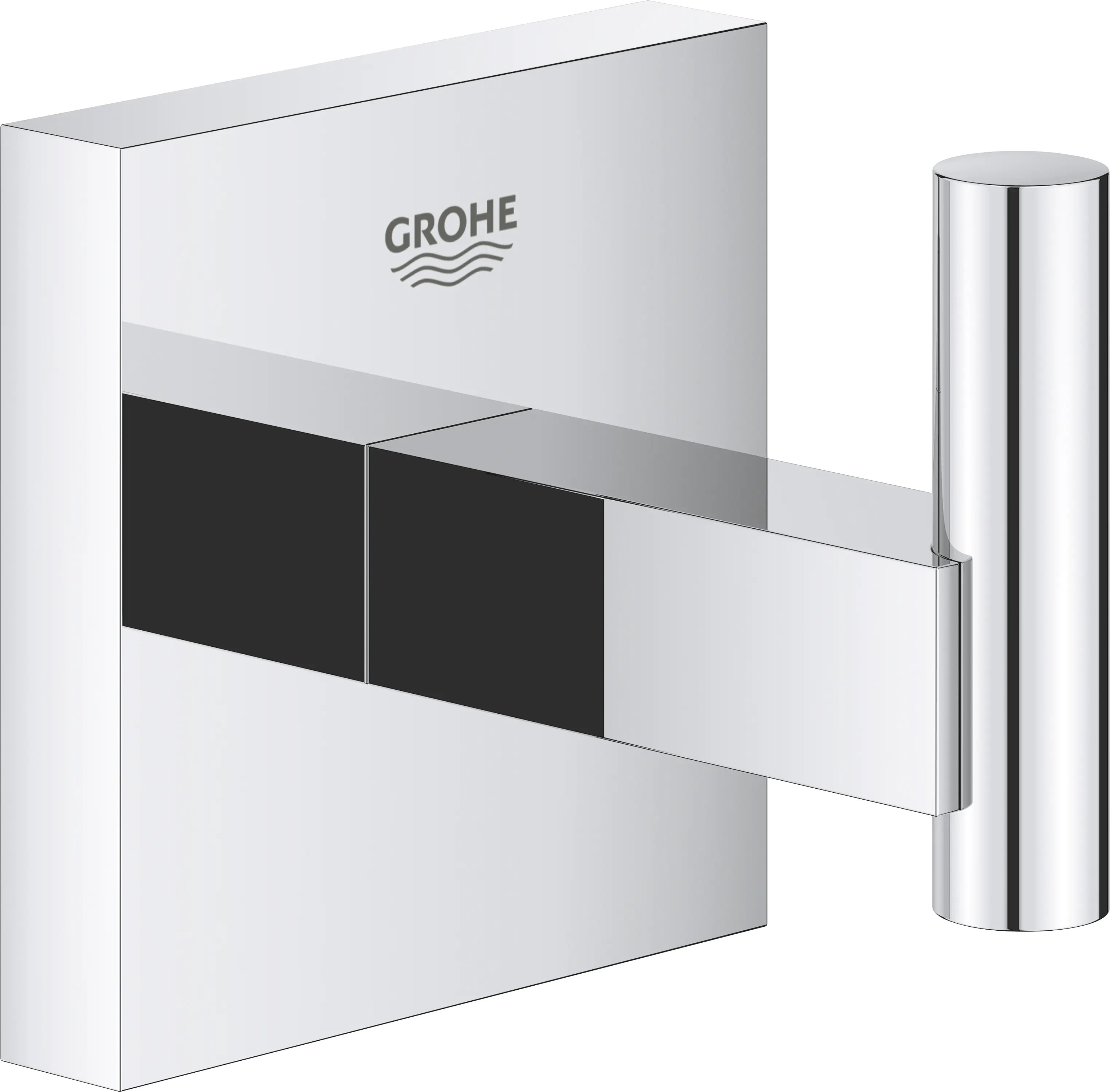 Grohe Start Cube Bademantelhaken chrom klebbar