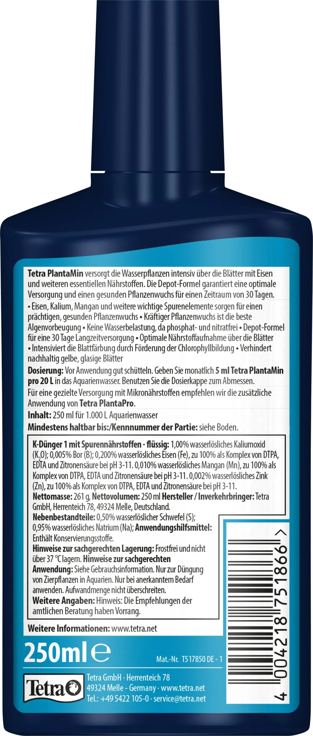 Tetra PlantaMin 250 ml