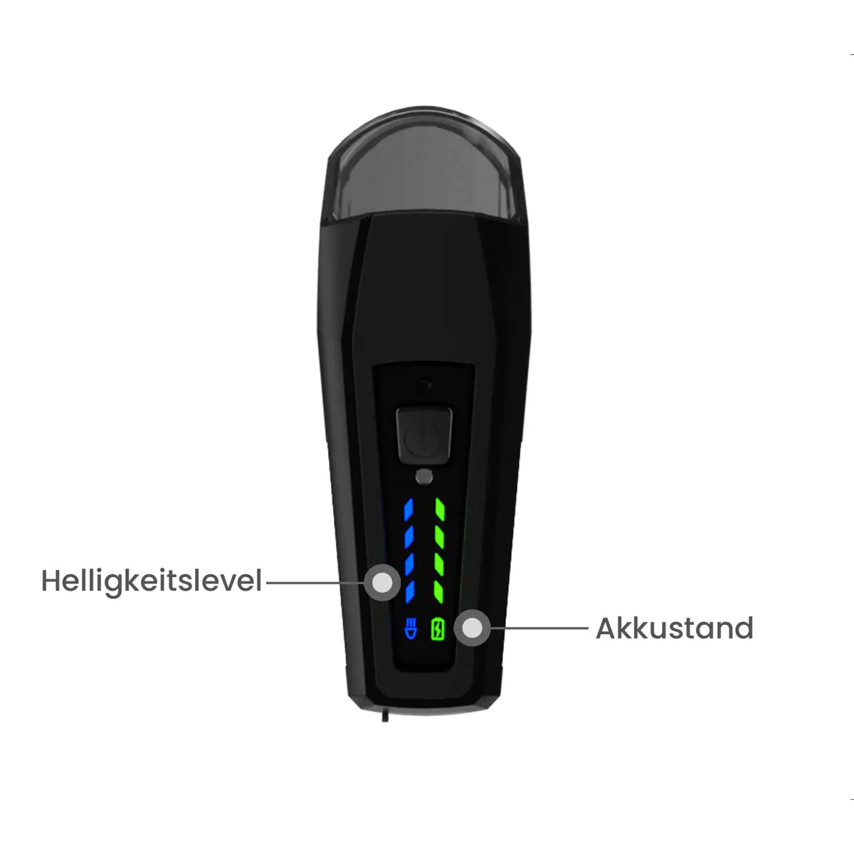Fischer LED-Akku Beleuchtungs-Set TWIN STOP 110 Lux