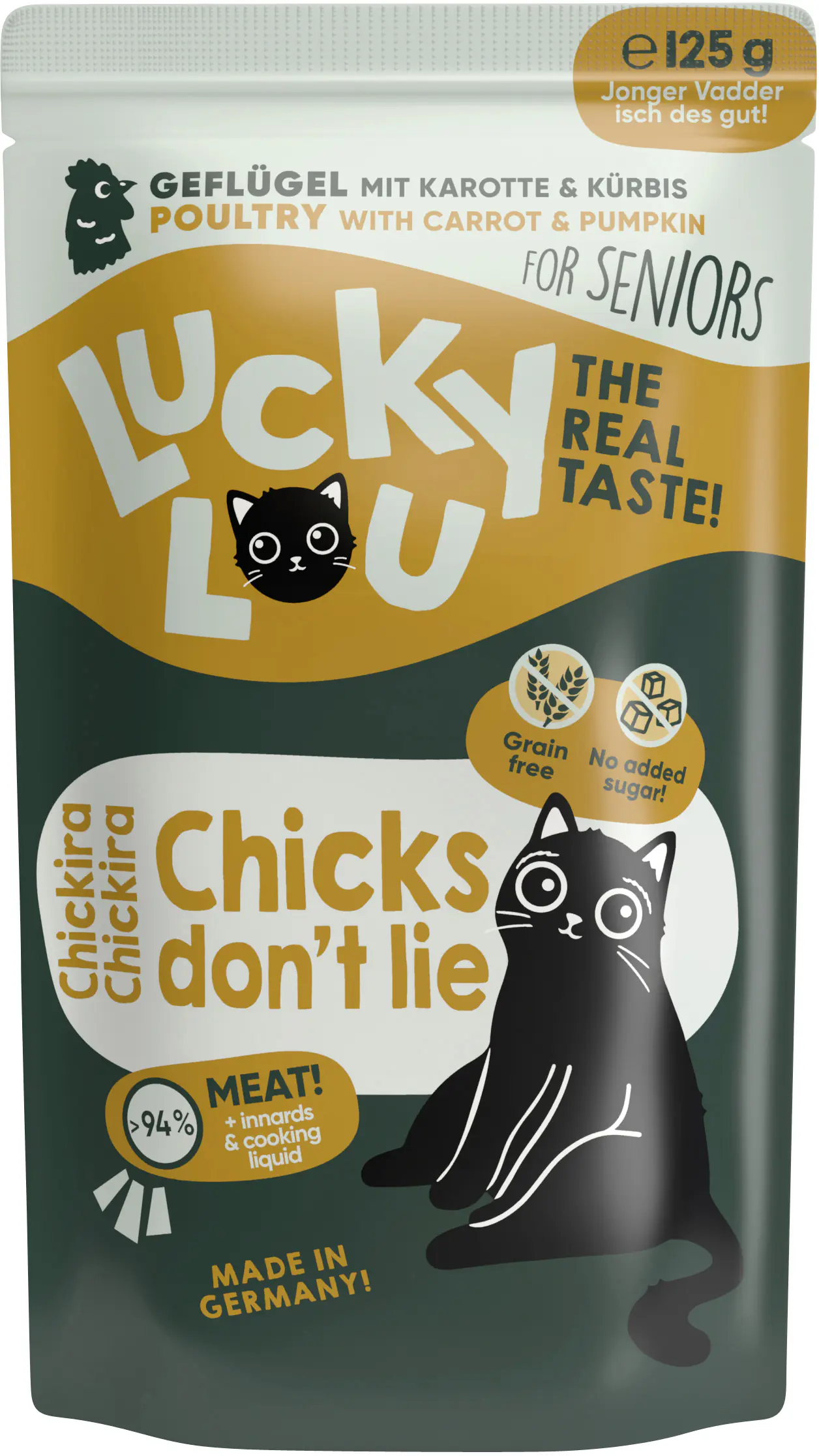 Lucky Lou Lifestage Senior Geflügel 125g