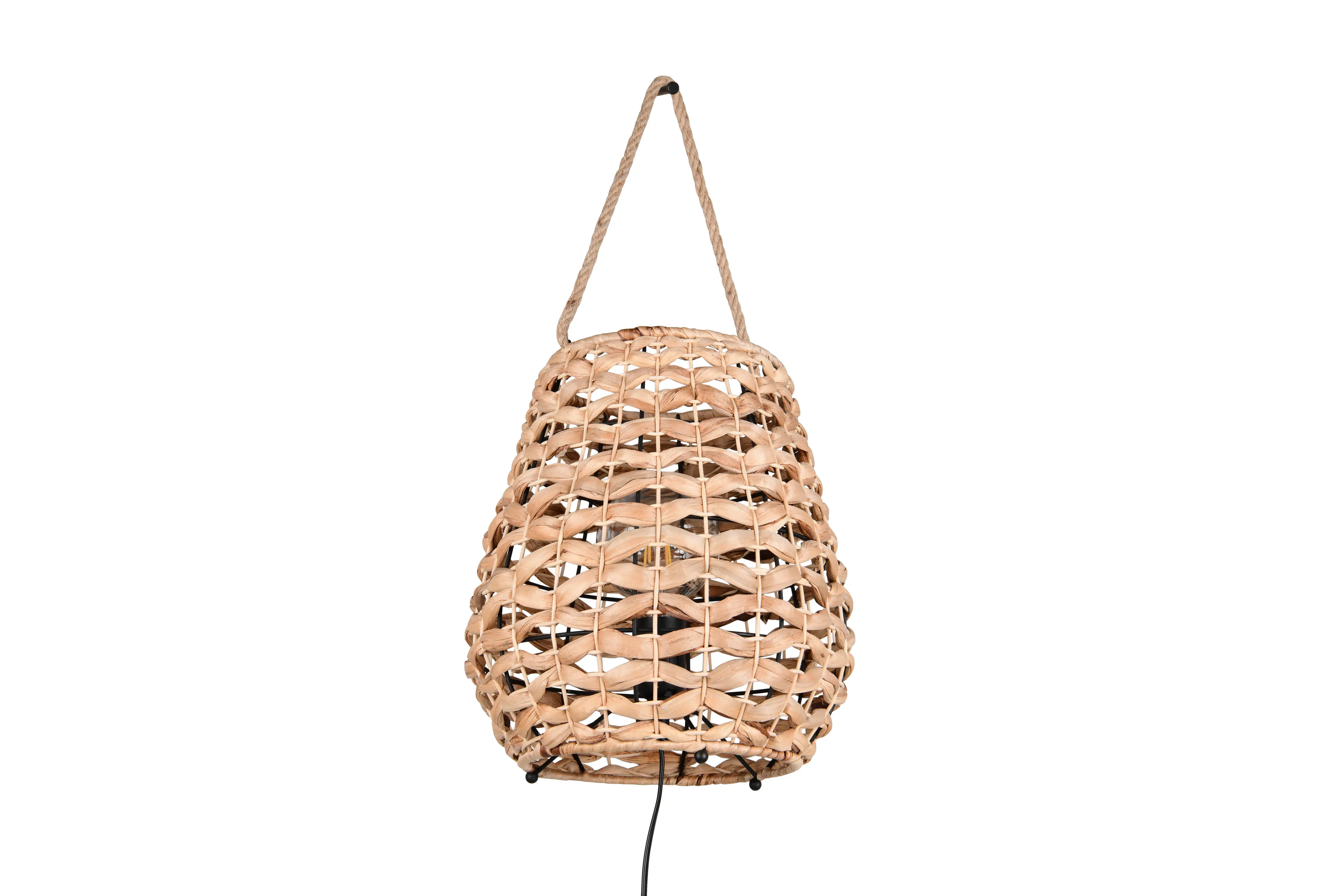 Trio Tischleuchte Jean 55 x 29 cm braun