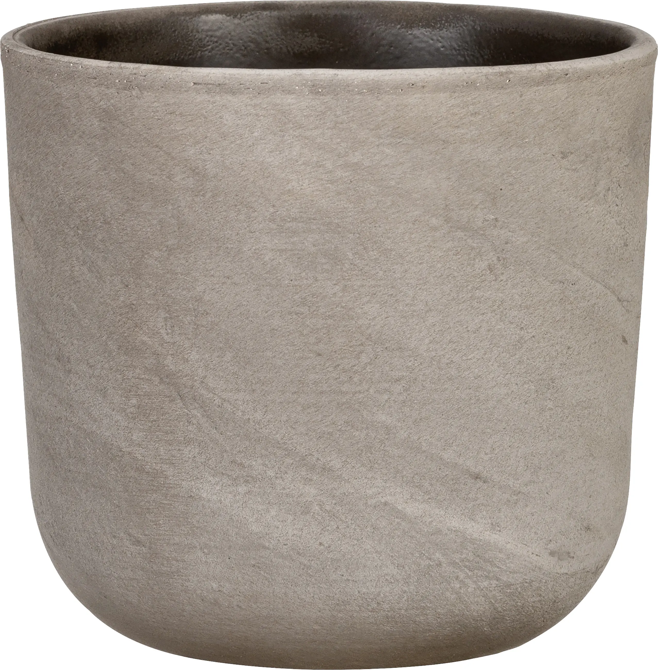 Scheurich Übertopf Serie Travertino 981 Keramik braun Ø 20 x 18 cm 