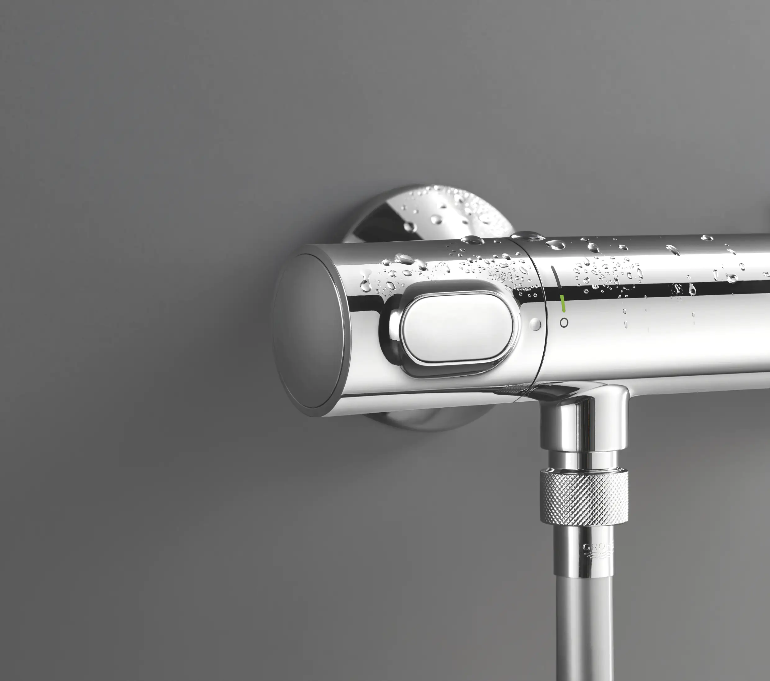 Grohe Brause-Thermostat Precision Flow verchromt
