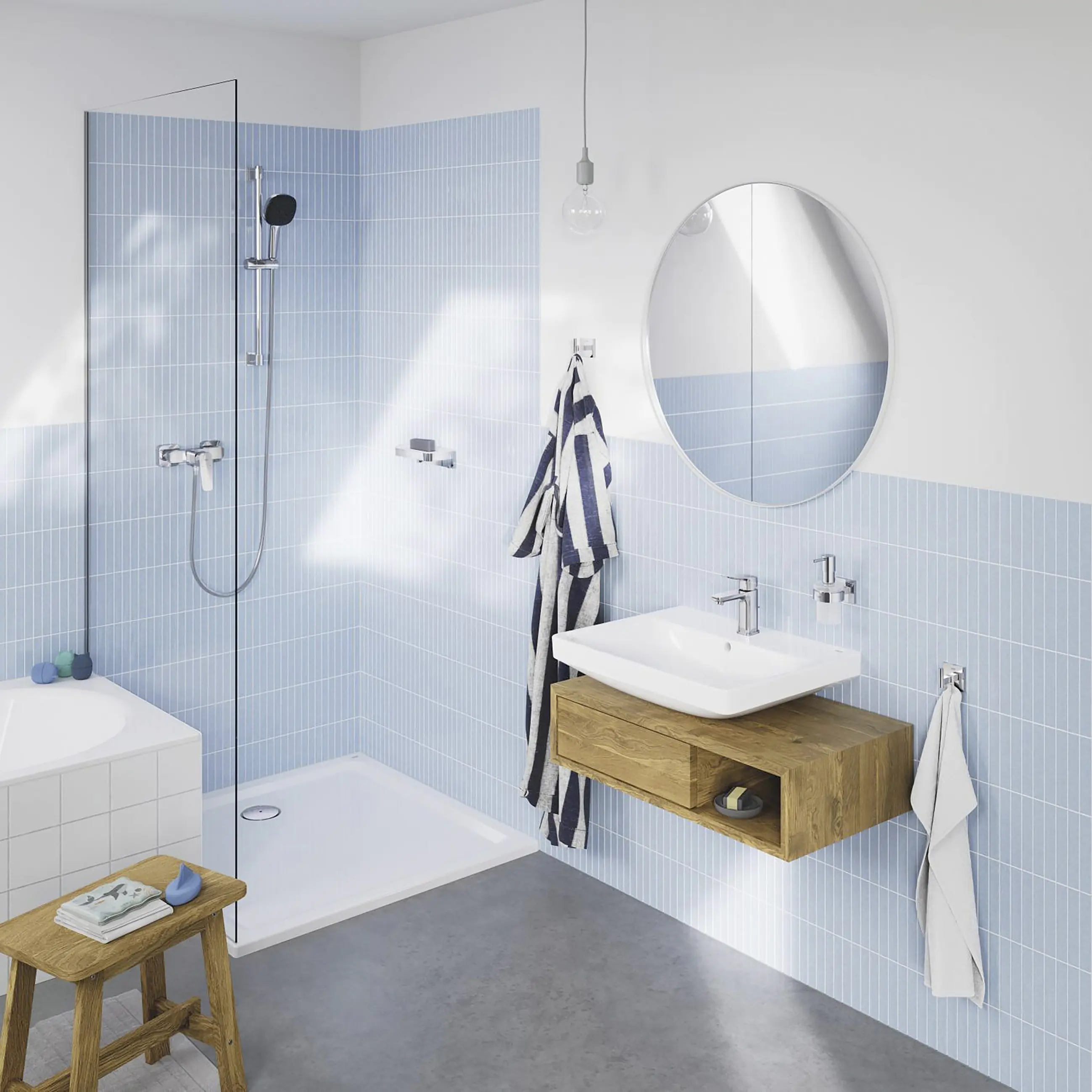 Grohe Brausestange Vitalio Universal chrom 60 cm
