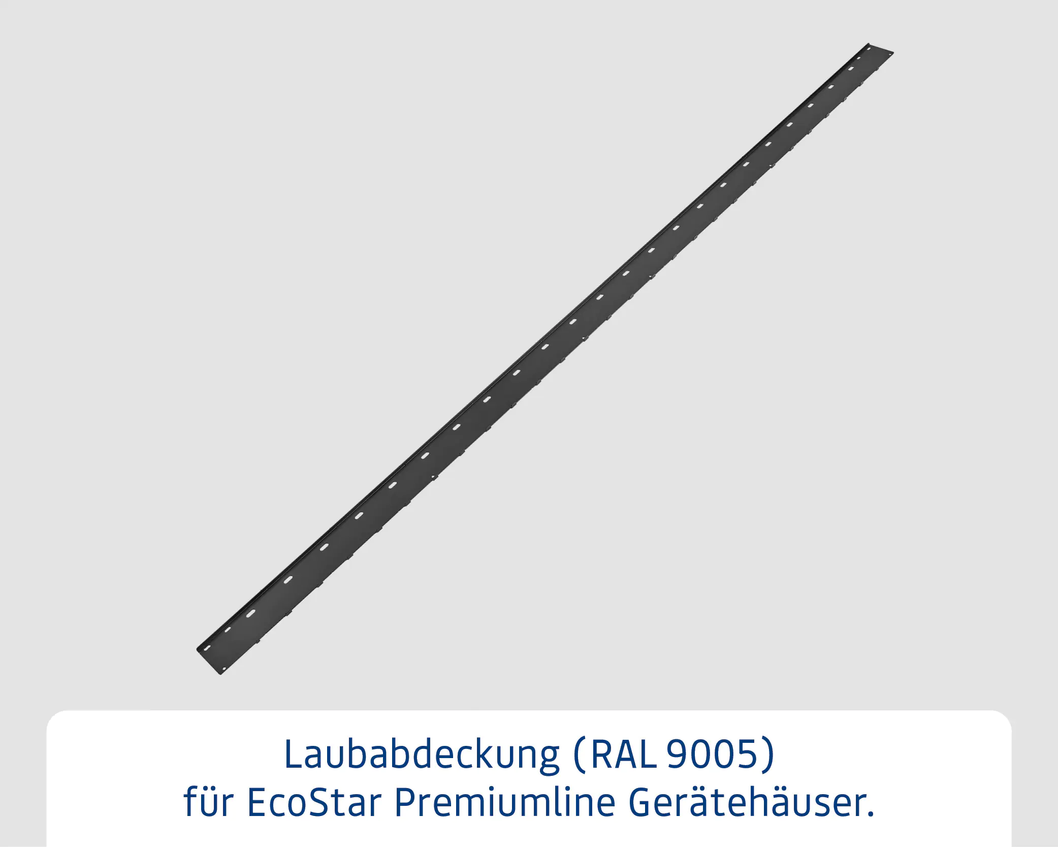 EcoStar Laubabdeckung für Regenrinne Satteldach Typ 1