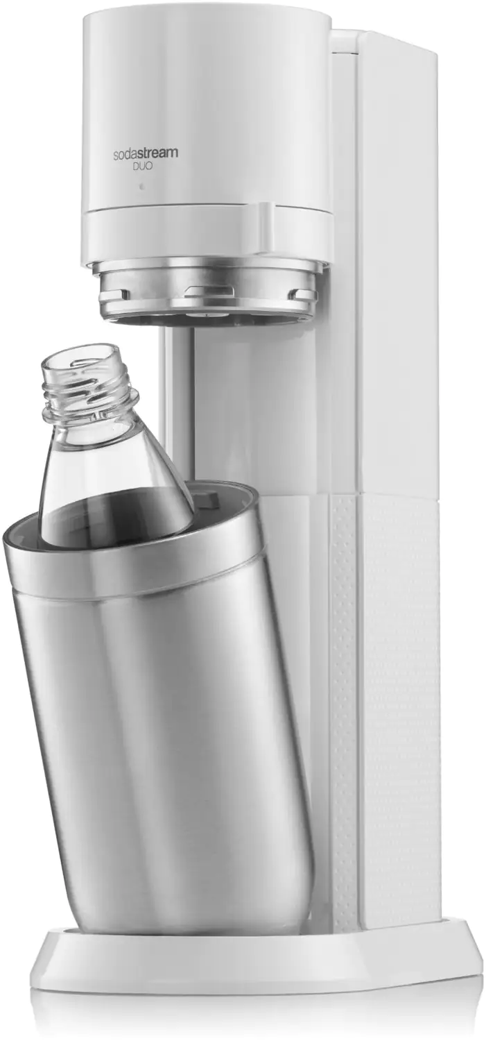 Sodastream Trinkwassersprudler Duo weiß für Glas- und PET-Flasche
