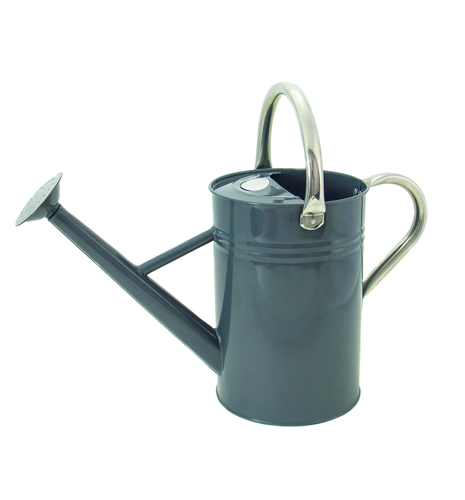 Kent & Stowe Gießkanne 4,5 L Stahl steingrau