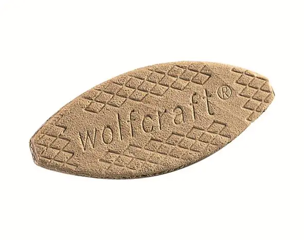 Wolfcraft Verbindungsplatte 55,0 x 19 x 4 mm