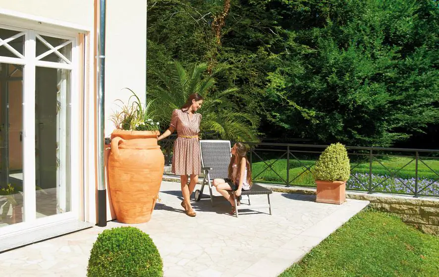 Garantia Antik Amphore Regentonne 250 l