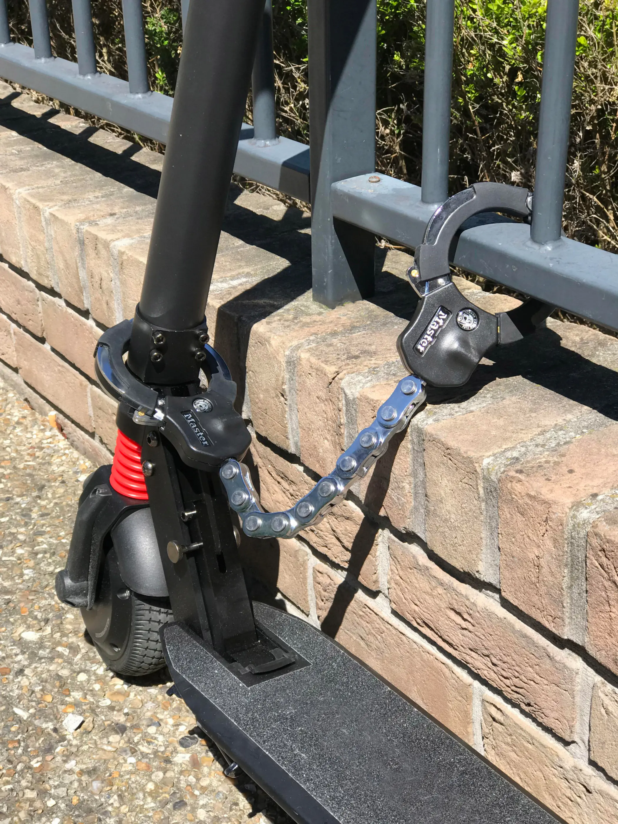 Fischer Fahrradschloss Handschellenschloss Street Cuff 55 cm x Ø 7,6 cm