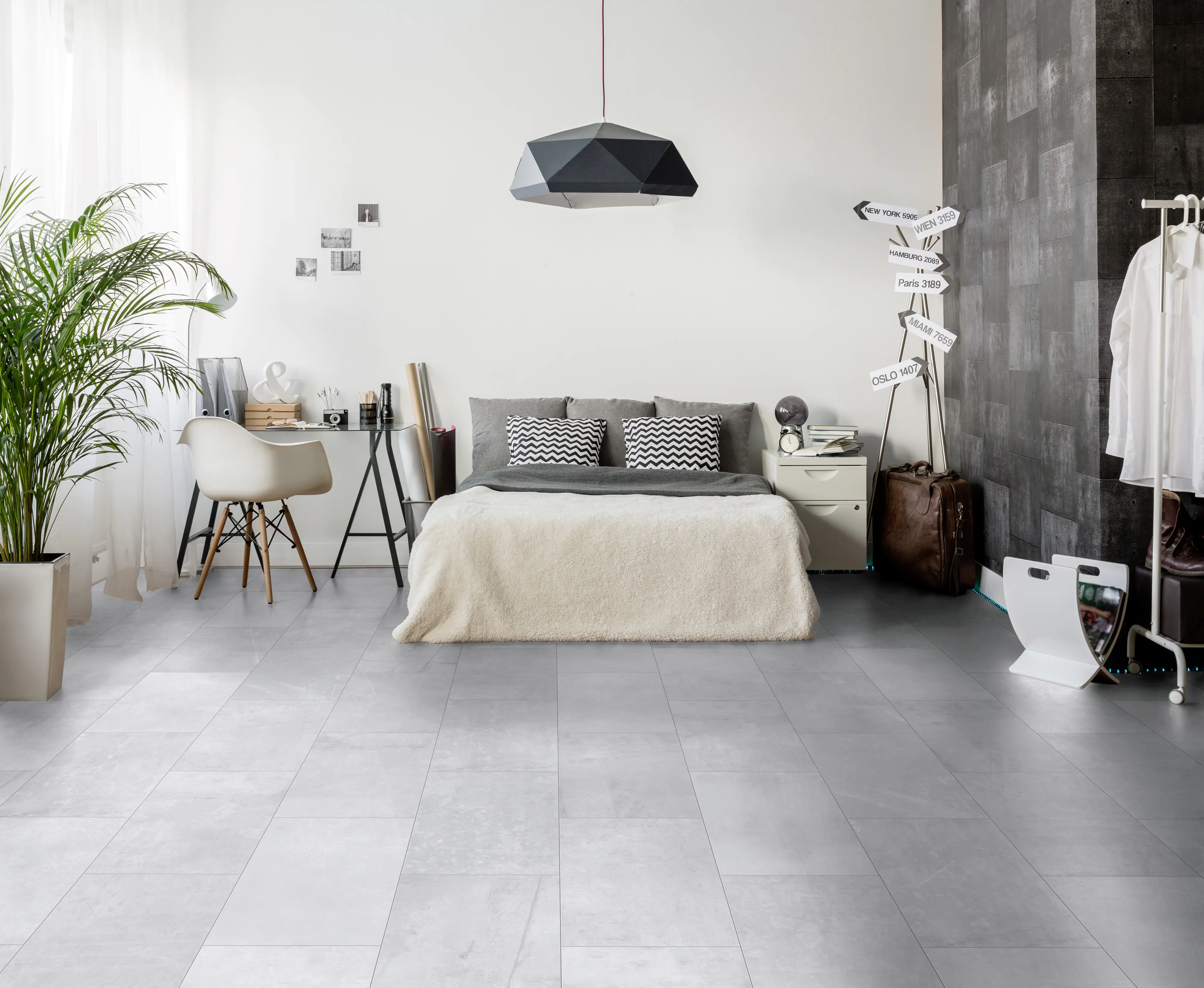 Classen Vinylboden Fliese Infinity light 63,8 x 31 cm