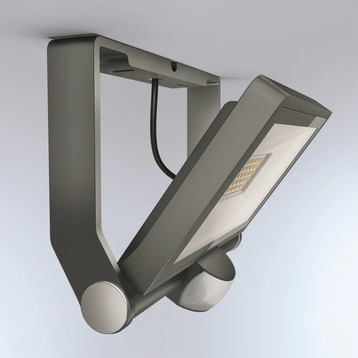 Steinel Strahler XLED ONE XL S Anthrazit mit Bewegungsmelder, schwenkbar