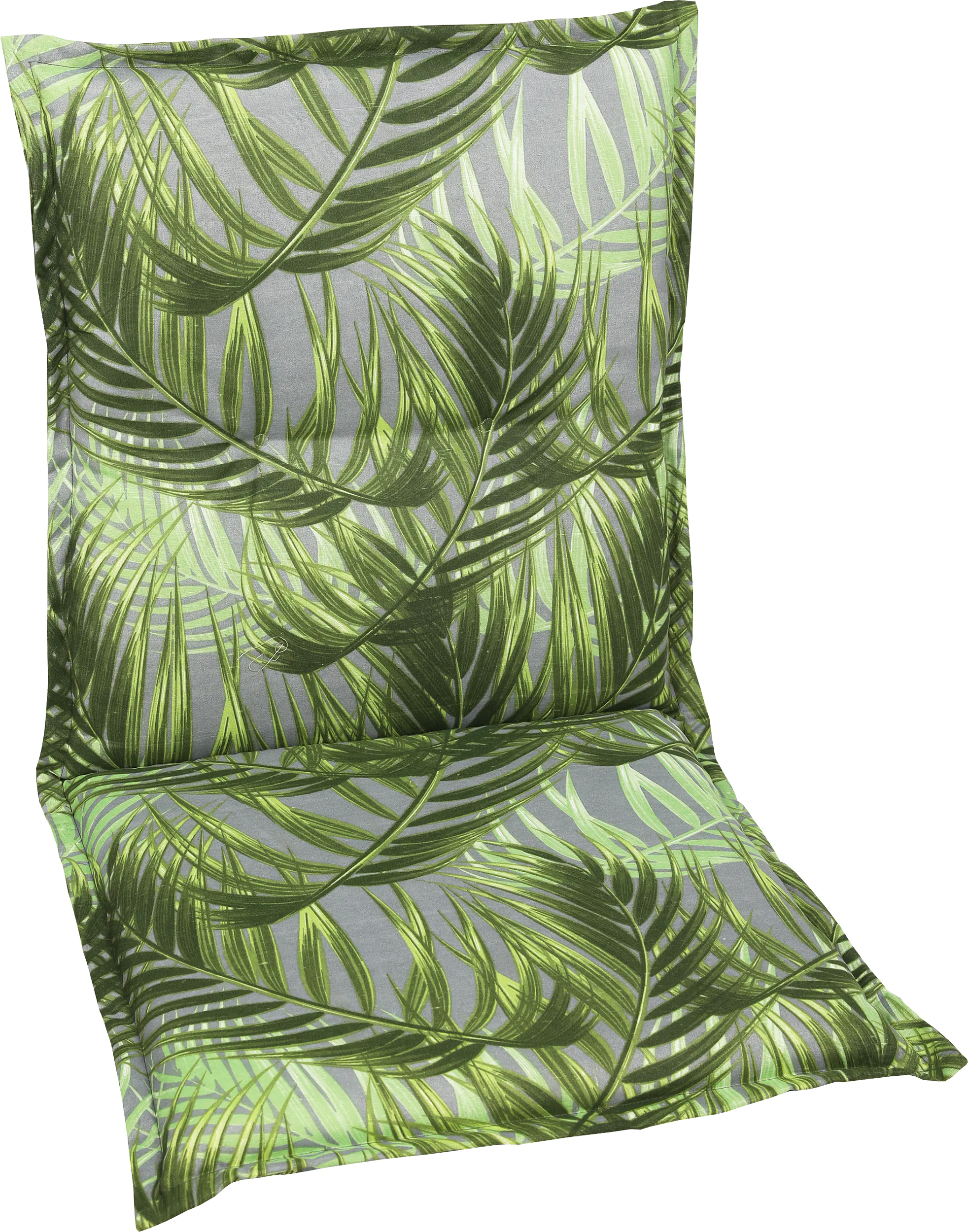GO-DE Niederlehner-Auflage 50 cm x 100 cm x 6, grün, palmy grün