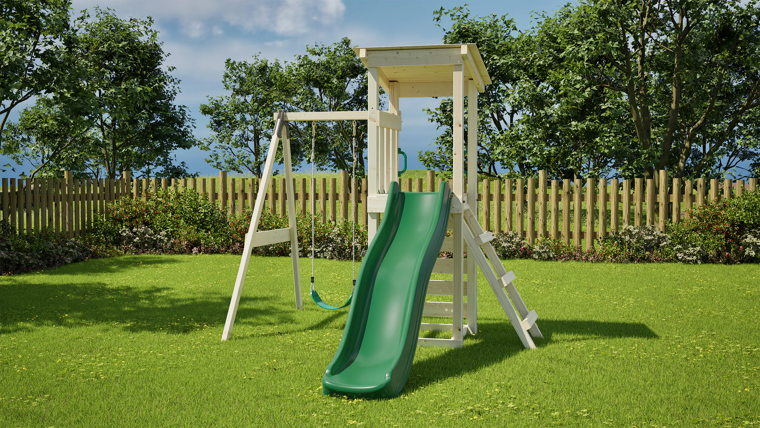 Weka Spielturm Lyon 242,2 x 284,4 x 228,8 cm