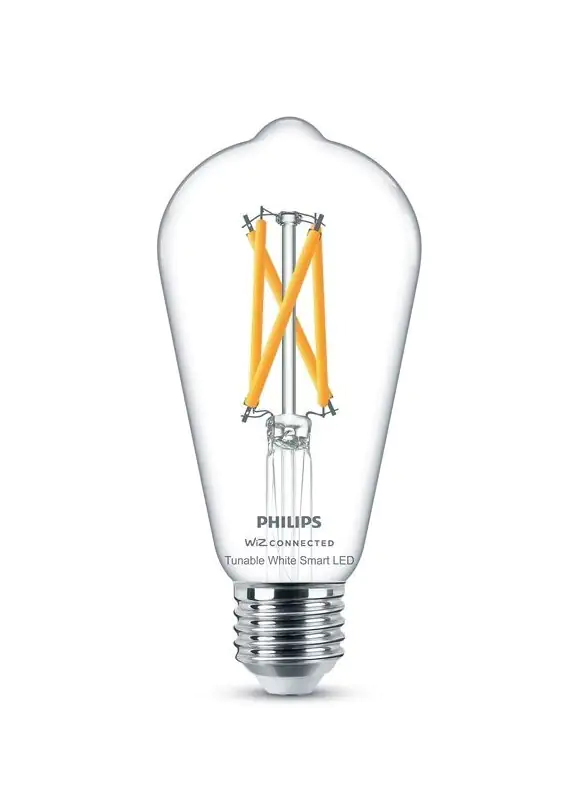 Philips Smart LED Leuchtmittel Tunable White Clear ST64 E27 Edisonform 7 W