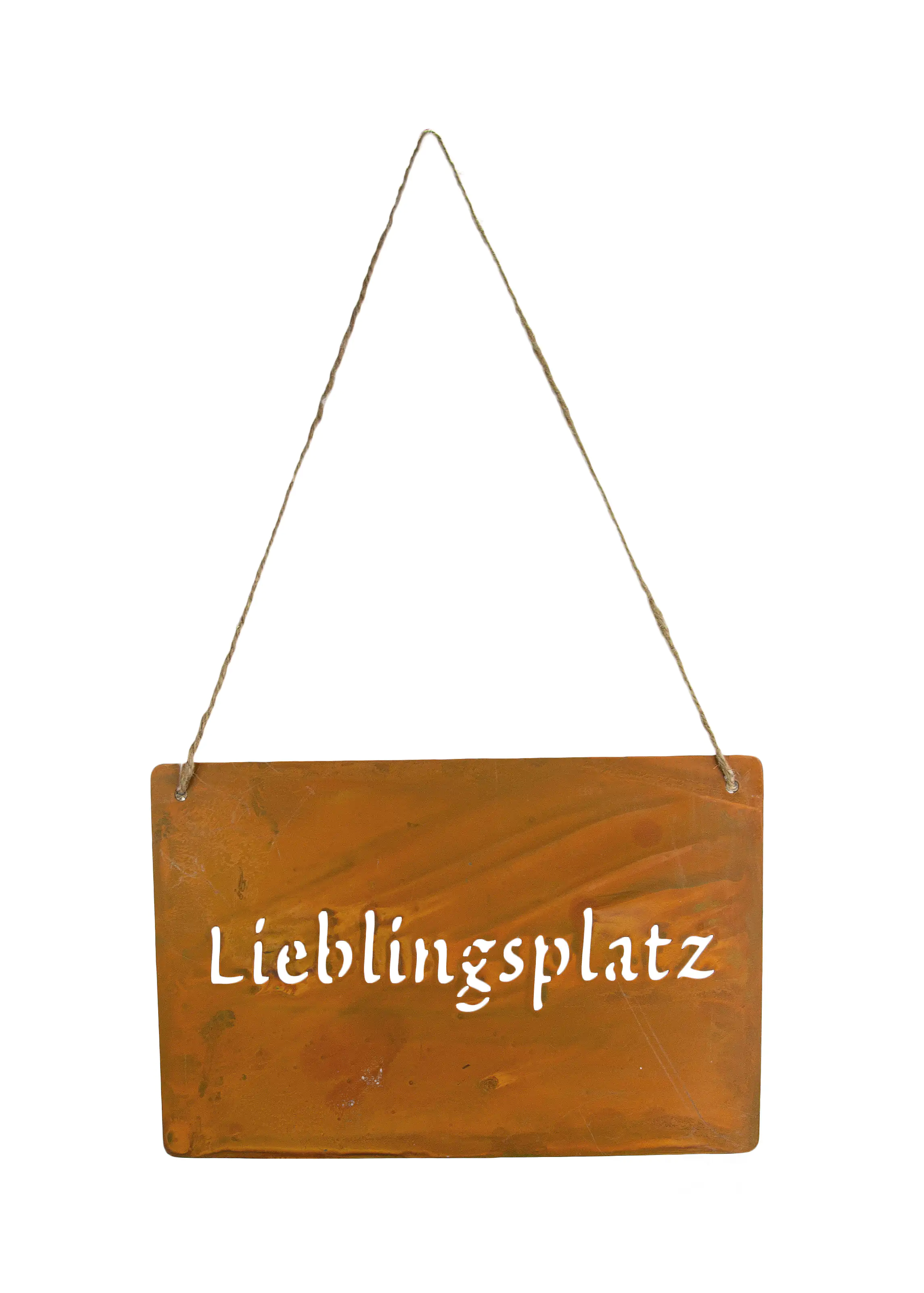 Riffelmacher Schild zum Hängen Lieblingsplatz 30 x 20 cm