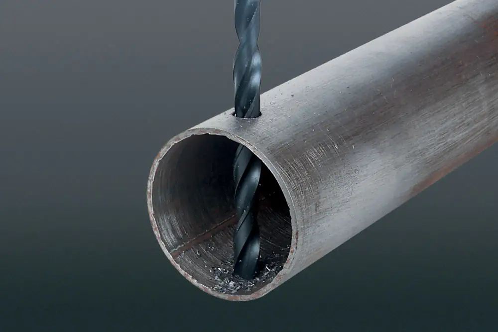 Wolfcraft Metallbohrer HSS geschliffen lang 7591010 Ø 4 mm Rundschaft